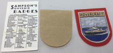 NEW Sampson s Souvenir Brand Hovercraft Patch Red NICE Fast Free Shipping!