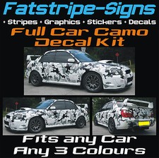 FULL CAR CAMO KIT GRAPHICS