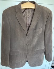 M&S Mens Jacket 40R Brown