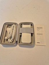 Lady Braun Elegance 3 Cosmetic Shaver. Excellent Condition in Case. Rarely Used.