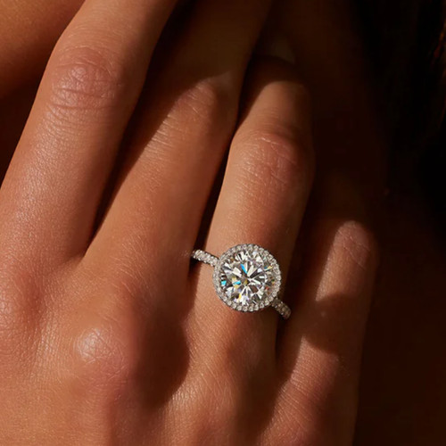 Diamond ring gold lab - diamond,