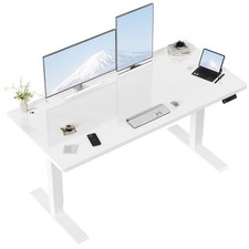 110/130/150cm Electric Standing Desk, Sit Stand Memory Home Office Desk