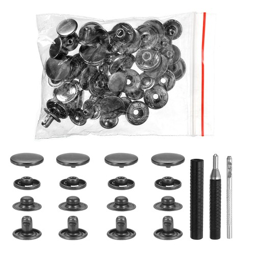 25set leather snap fasteners - snap,