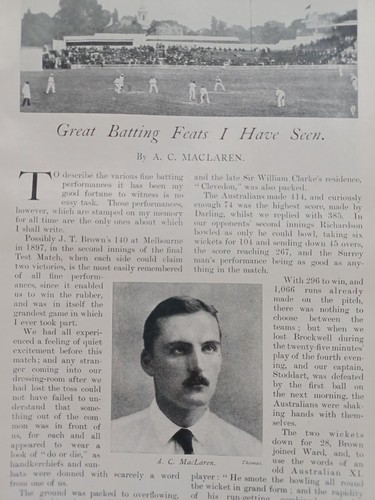 Great batting feats - great,