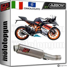 GP GUN TERMINAL by ARROW INOX KTM RC 390 2013 13 2014 14