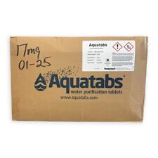 Short Shelf Life BULK Aquatabs 17mg Water Purification Tablets