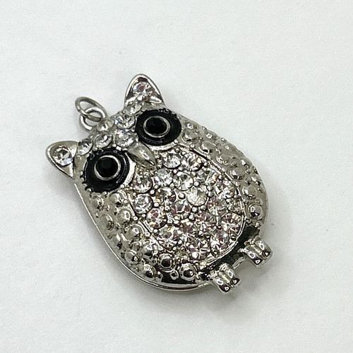 Pendant owl crystal - pendant,
