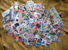 500g British Stamps Pre & Post Decimal Used - Unchecked
