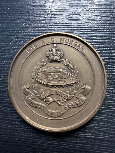 Royal tank corps running - running, medal