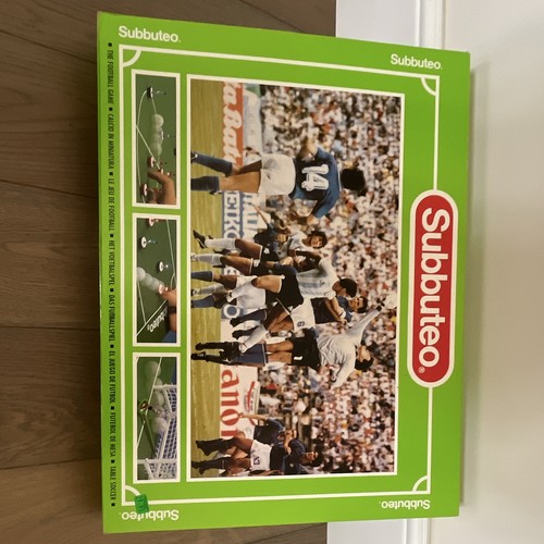 Subbuteo table football game - football,