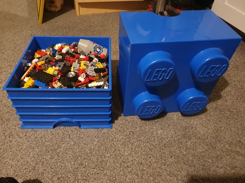 Small lego storage box full - lego,