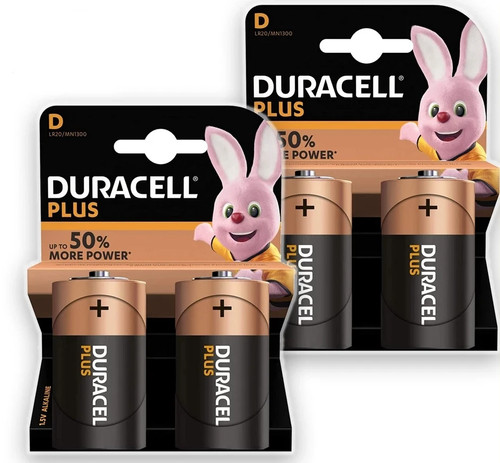 Duracell size plus - duracell,