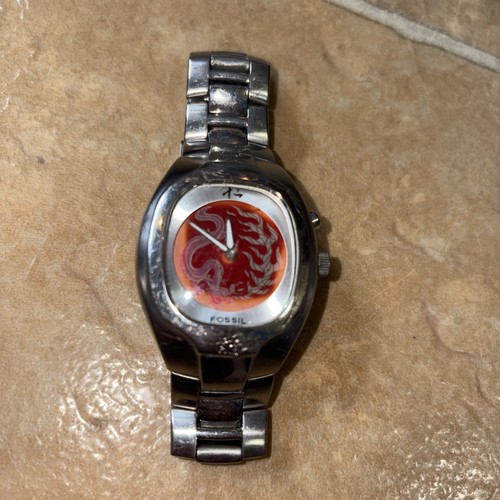 Vintage fossil men big - fossil, tic