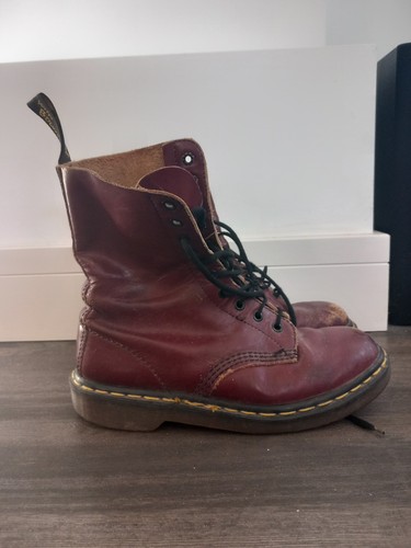 Martens boots 5 red - martens, uk