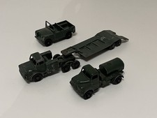 Rare Vintage Job Lot x3 Lesney Military Vehicles Austin K9, Antar & Land Rover