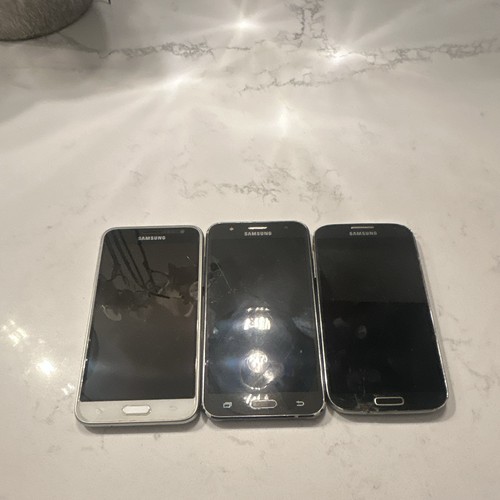 Three samsung phones - phones, not
