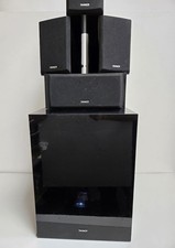 TANNOY HTS ACTIVE SUB WOOFER CABINET SPEAKER with satellites
