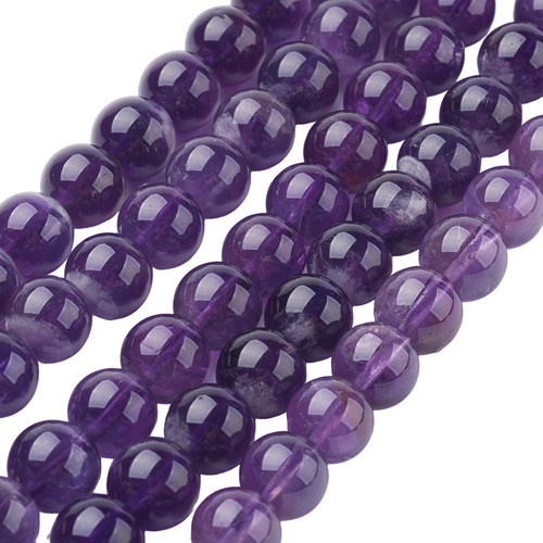 Natural purple amethyst - purple,