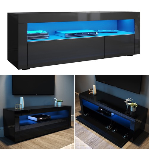 120cm black stand unit - 120cm,