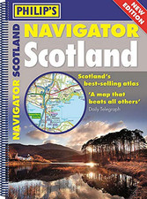 Philip's Navigator Scotland: (A4 Spiral binding) (Philip's R... by Philip's Maps