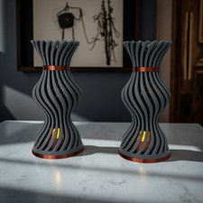 Candlestick tea light - candlestick,