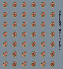 Railtec 4MM-4060 S&DJR Somerset & Dorset Crests Decals OO gauge