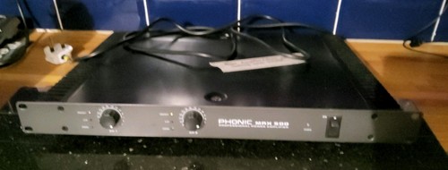 Phonic max500 stereo power - stereo,