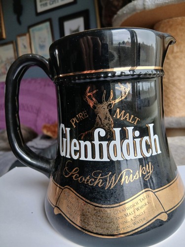 Glenfiddich whisky water jug - whisky,