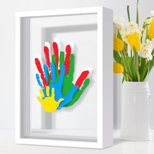 Clear family handprint - clear,