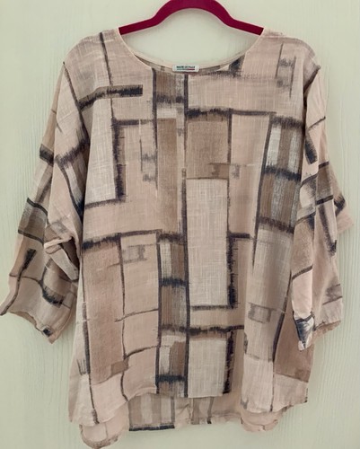 Pretty lagenlook summer top - pretty,