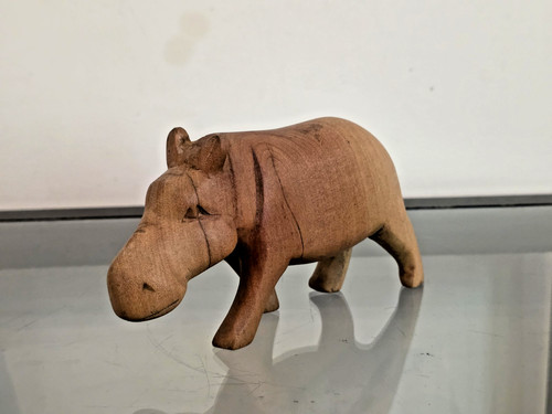 Vintage hand carved wooden - vintage,