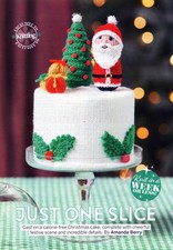 ~ Pull-Out Knitting Pattern For Fabulous Calorie-Free Christmas Cake ~