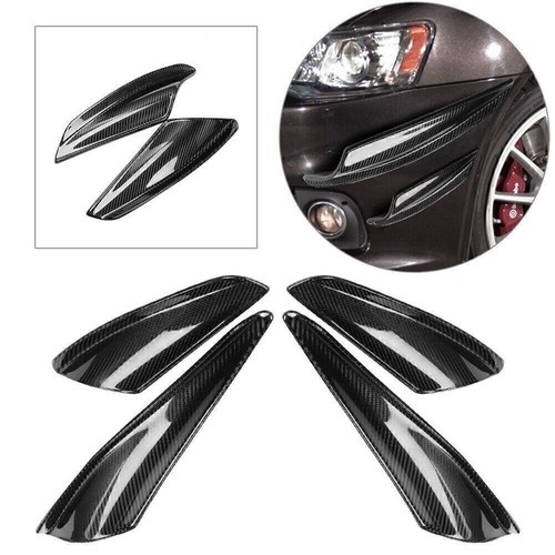 4pcs front bumper canard - 4pcs,