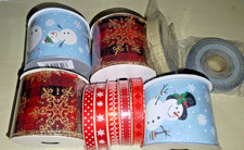 CHRISTMAS JOBLOT  Ribbon