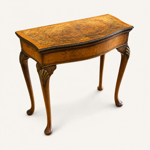 Victorian burr walnut - burr, fold