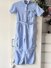 Girls Zara Denim Jumpsuit