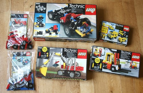 Lego technic 1980 vintage - lego, 1980's