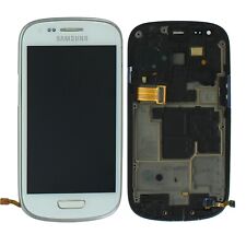 Samsung Galaxy S3 Mini LCD Display Touch Screen Digitizer Frame i8190 OEM White