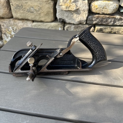 Vintage stanley no78 rebate - vintage,