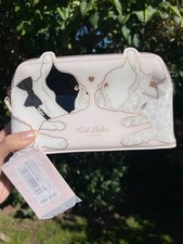 TAGGED Womens Ted Baker Under The Mistletoe French Bulldog Makeup Bag Pouch