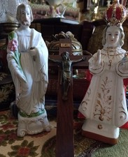 Antique porcelain religious - antique,