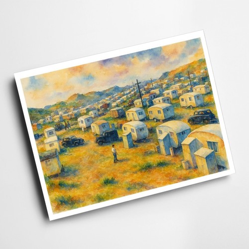 Print the caravan - a4,