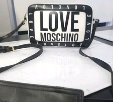 Love Moschino bag black white Crossbody 