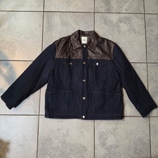 Sandro denim and - and, leather