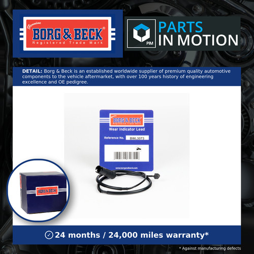 Brake pad wear - wear, indicator