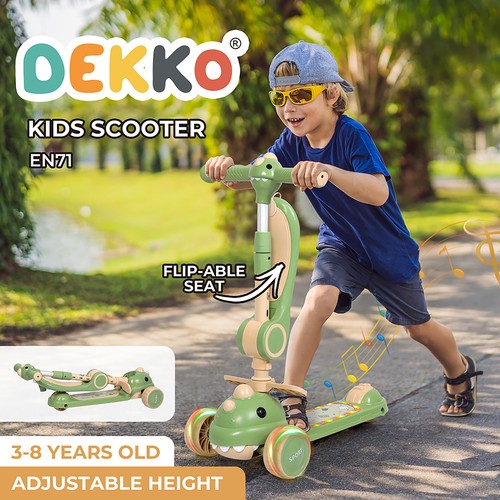Dekko foldable kids scooter - foldable,