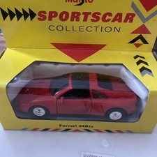 Maisto red ferrari 348ts - maisto,