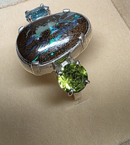 Natural boulder opal - boulder, cocktail