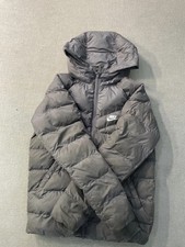 Grey Kids Nike Puffer Jacket