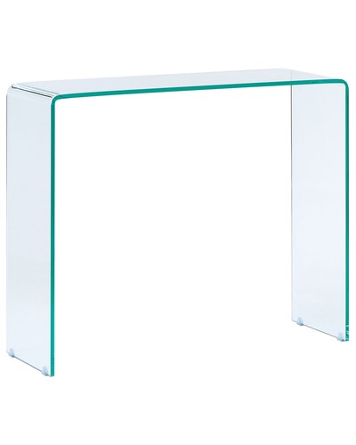 Glass console table - glass,